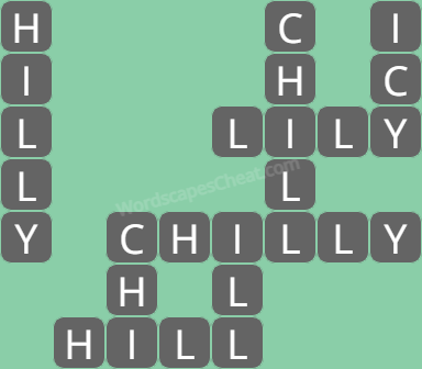 Wordscapes level 9805 answers