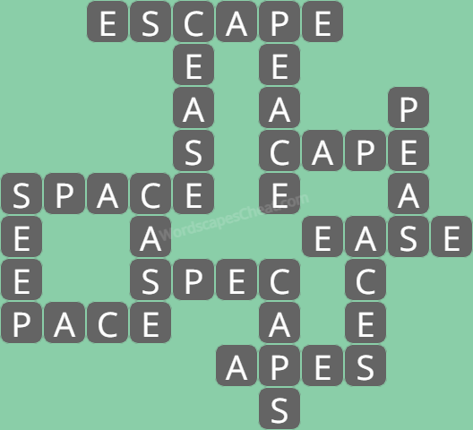 Wordscapes level 9855 answers