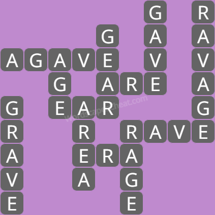 Wordscapes level 9868 answers