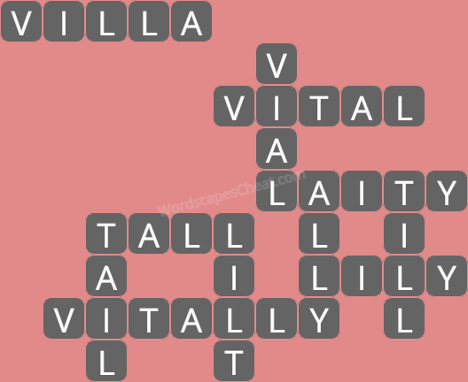 Wordscapes level 9881 answers