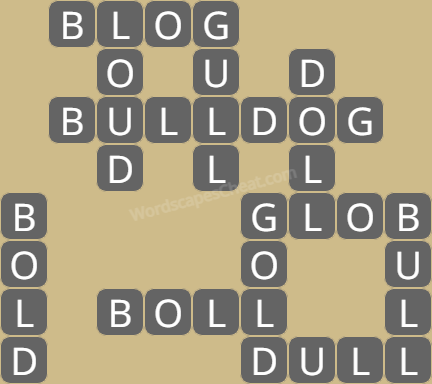 Wordscapes level 9912 answers