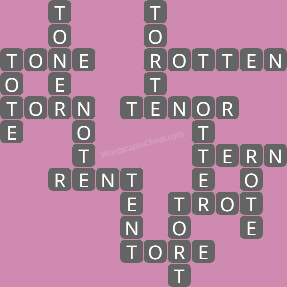 Wordscapes level 9919 answers