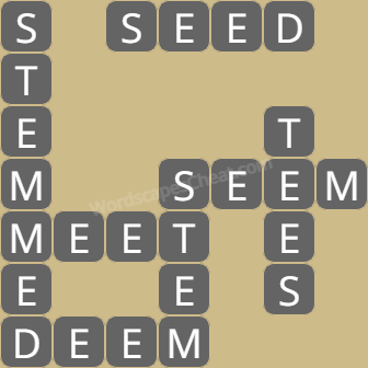 Wordscapes level 9932 answers