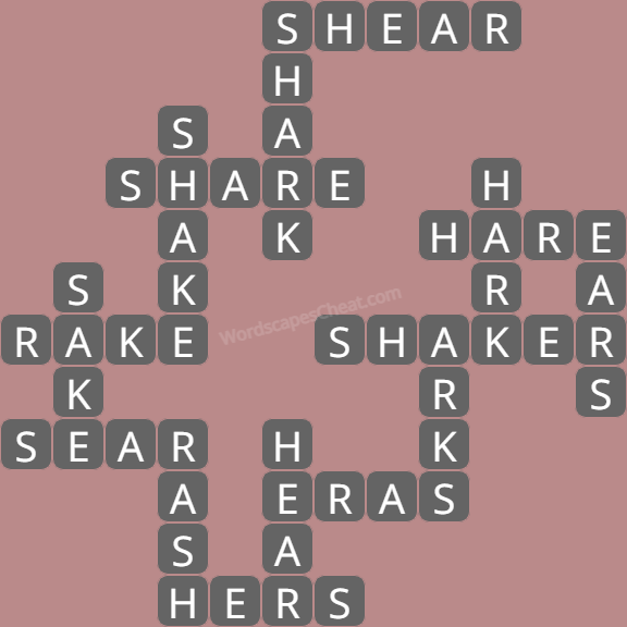 Wordscapes level 9950 answers