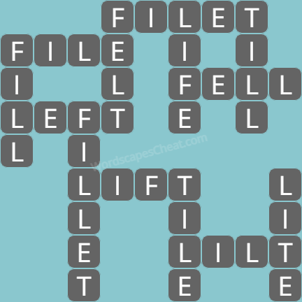 Wordscapes level 9986 answers
