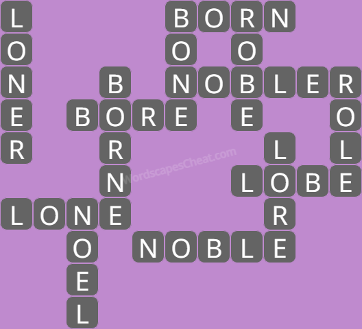 Wordscapes level 9998 answers